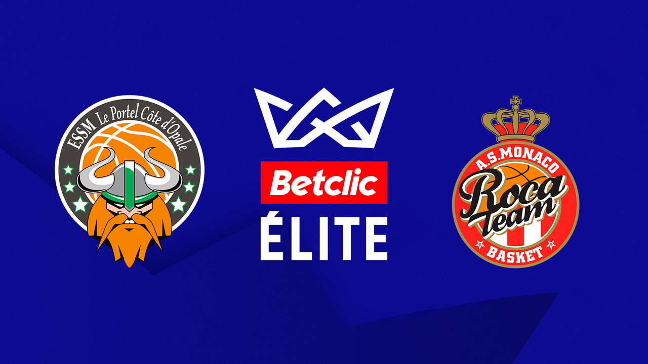 ESSM Le Portel vs AS Monaco Basket poster
