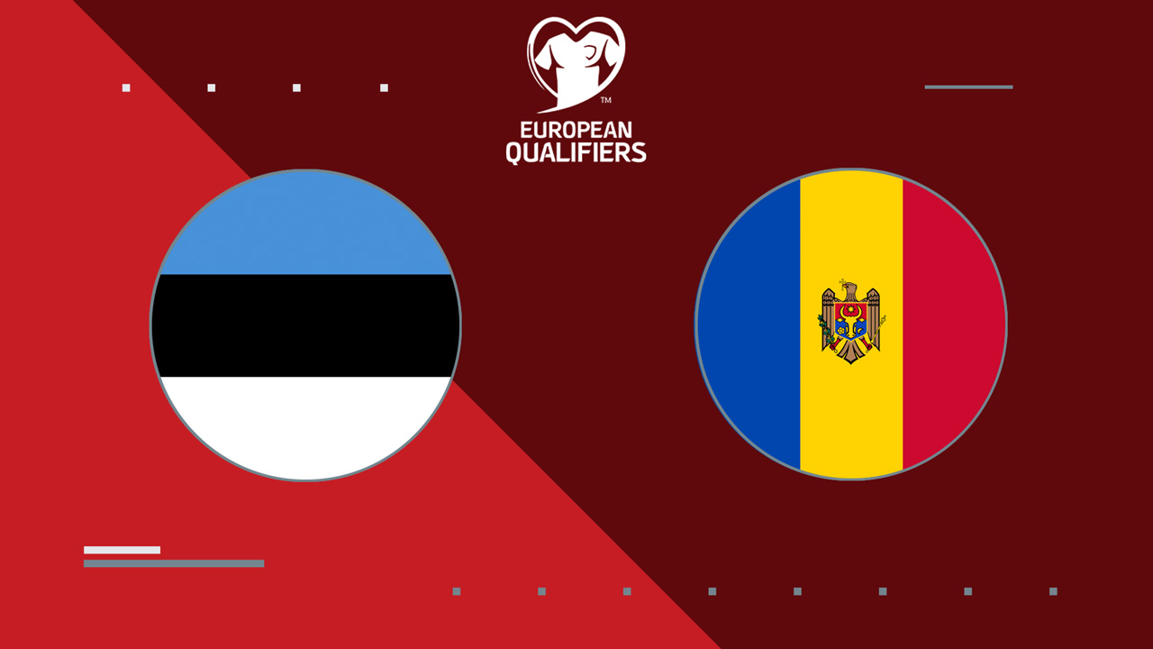 Estonia vs Moldova poster Estonia vs Moldova poster