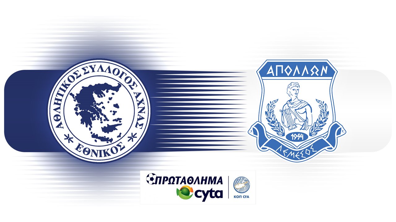 Ethnikos Achna vs Apollon Limassol poster