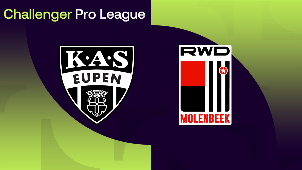 Eupen vs RWDM Brussels poster