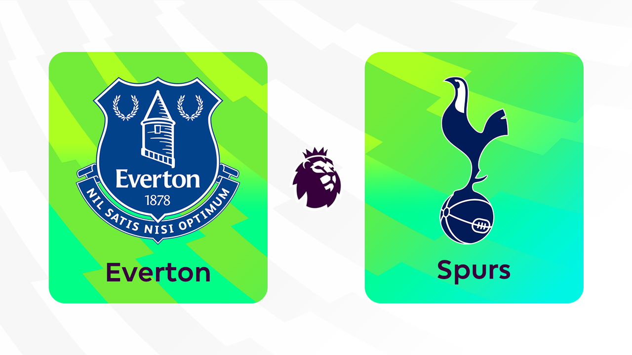 Everton vs Tottenham Hotspur poster