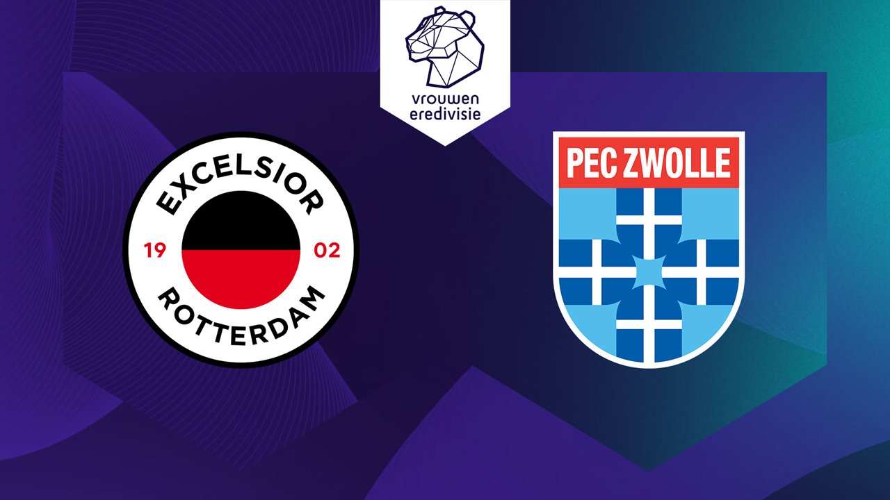 Excelsior Women vs PEC Zwolle Women poster