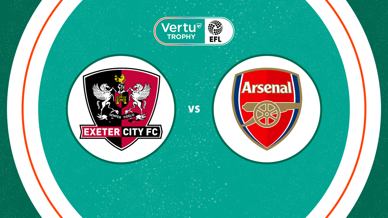 Exeter City vs Arsenal U21 poster