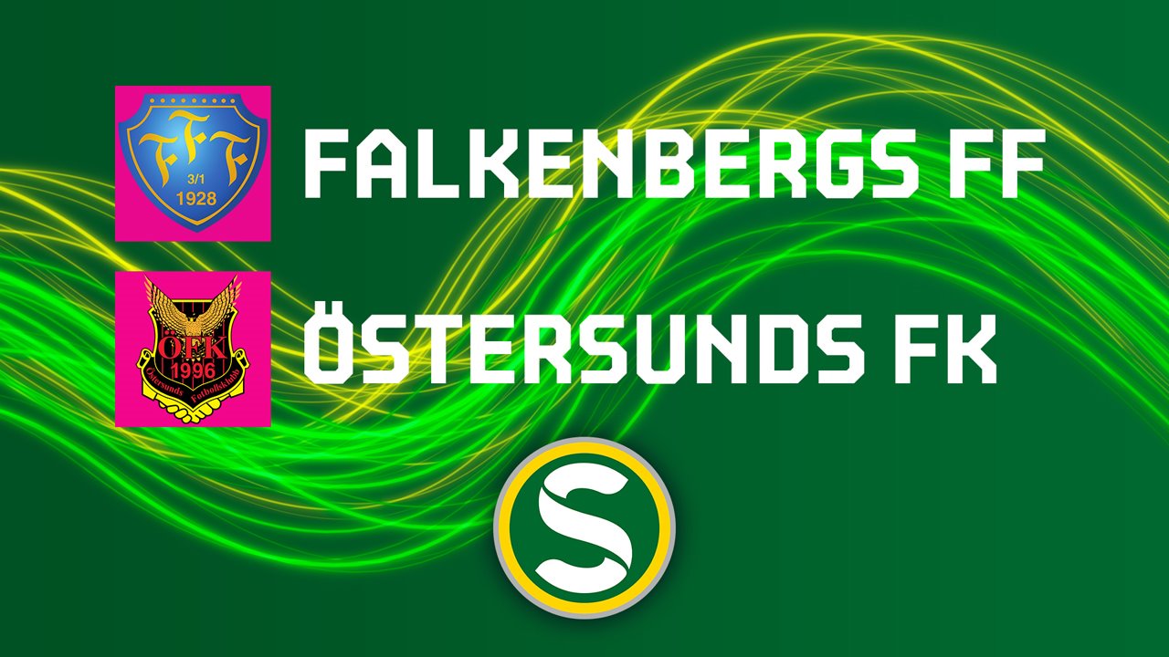 Falkenbergs FF vs Ostersund poster Falkenbergs FF vs Ostersund poster
