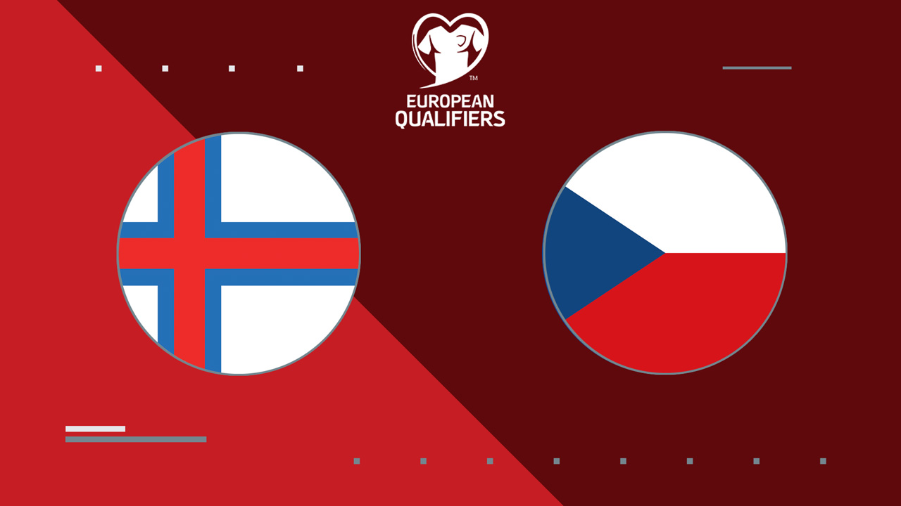 Faroe Islands vs Czech Republic poster Faroe Islands vs Czech Republic poster