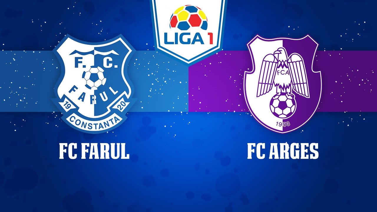Farul Constanța vs Argeș Pitești poster Farul Constanța vs Argeș Pitești poster