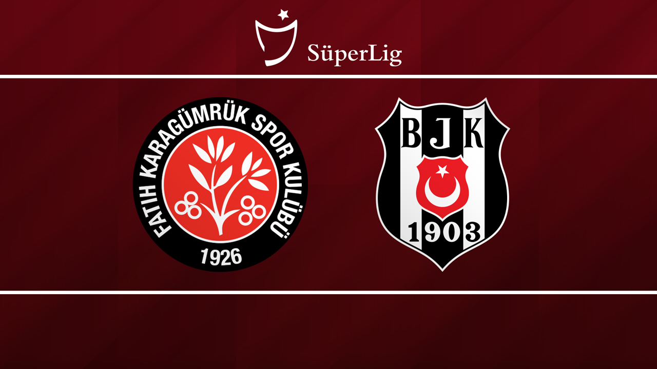 Fatih Karagümrük vs Beşiktaş poster