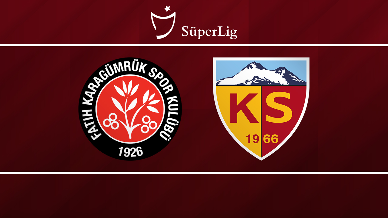 Fatih Karagümrük vs Kayserispor poster
