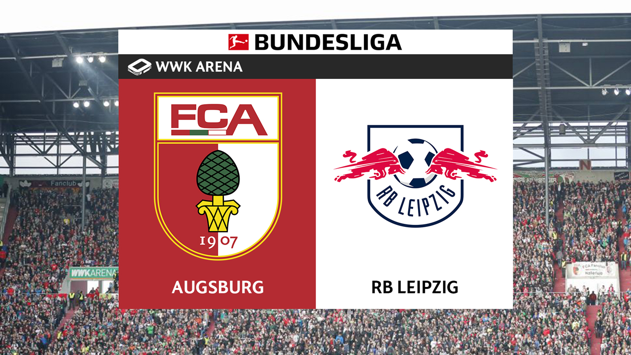 FC Augsburg vs RB Leipzig poster