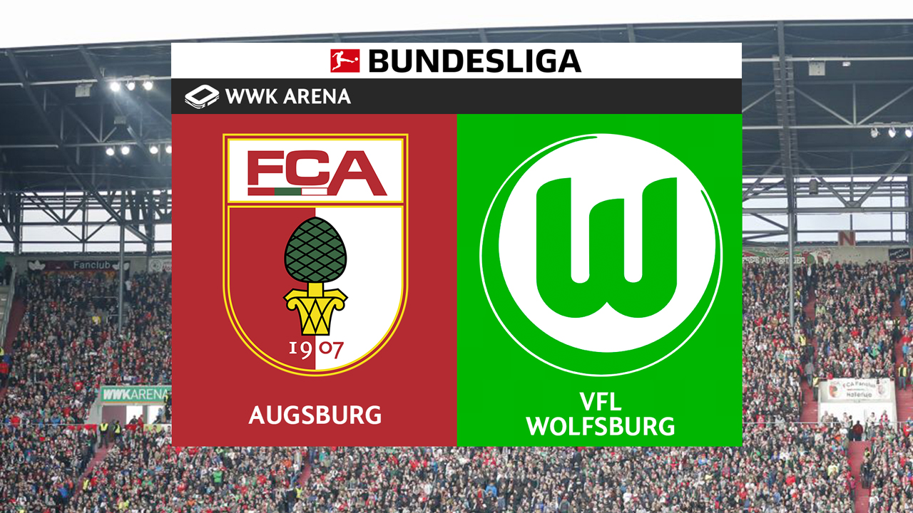 FC Augsburg vs Wolfsburg poster