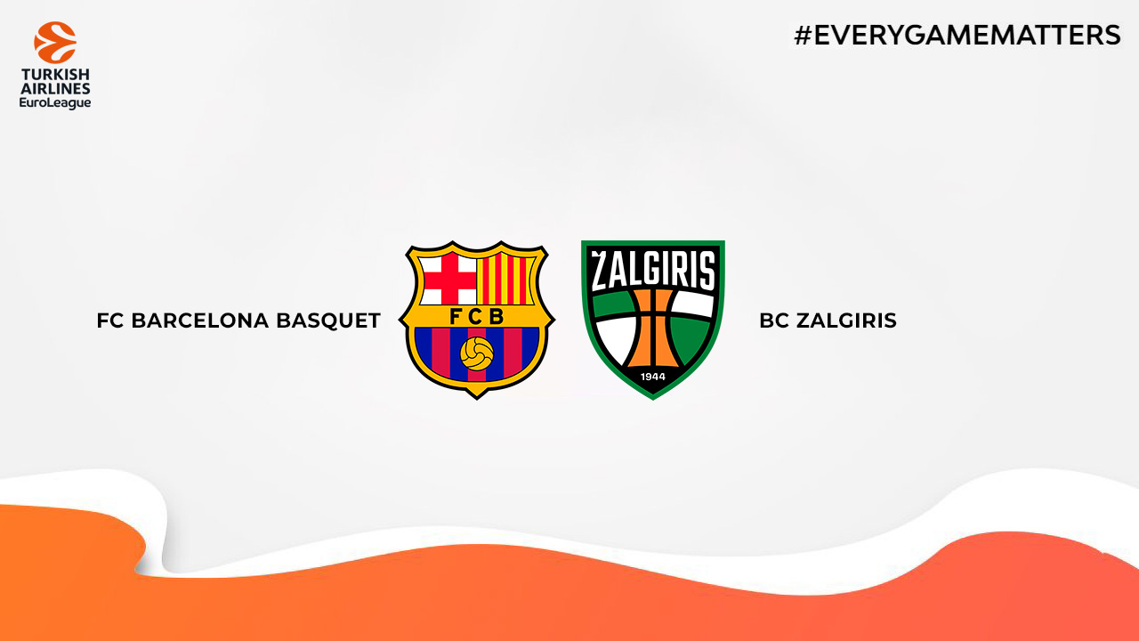 FC Barcelona Basquet vs BC Žalgiris poster