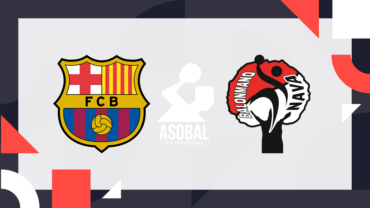 FC Barcelona Handbol vs Balonmano Nava poster