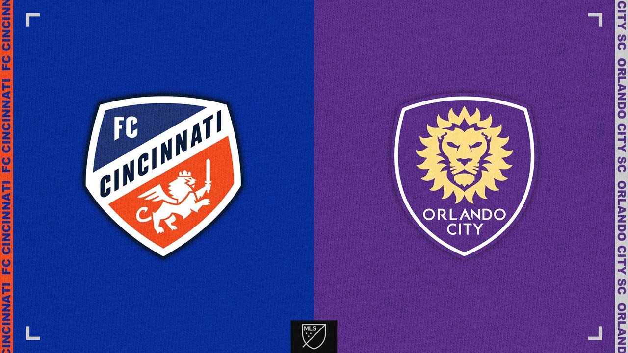 FC Cincinnati vs Orlando City poster FC Cincinnati vs Orlando City poster