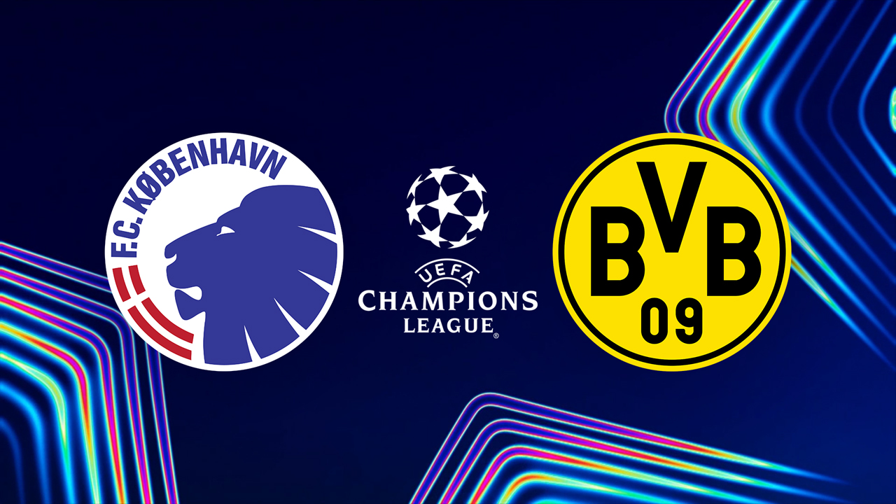FC Copenhagen vs Borussia Dortmund poster
