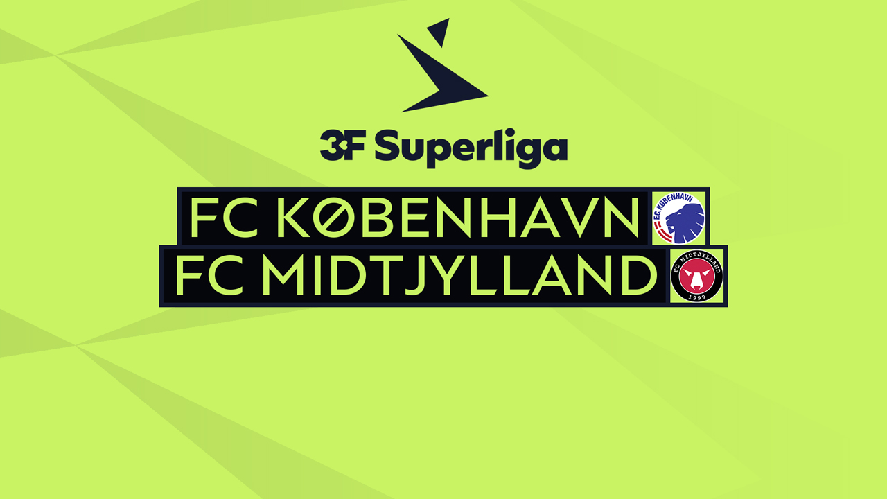 FC Copenhagen vs FC Midtjylland poster