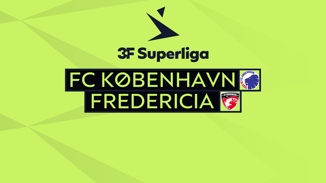 FC Copenhagen vs Fredericia poster
