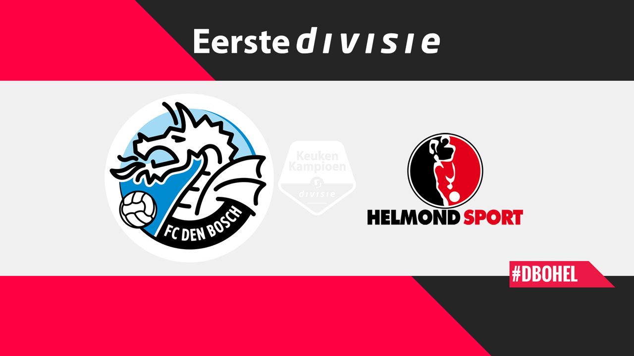 FC Den Bosch vs Helmond Sport poster