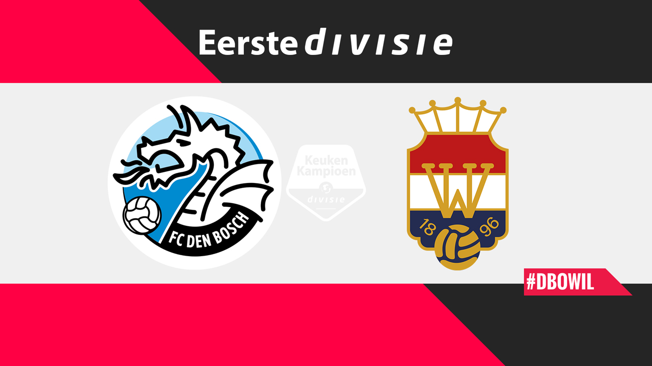 FC Den Bosch vs Willem II poster