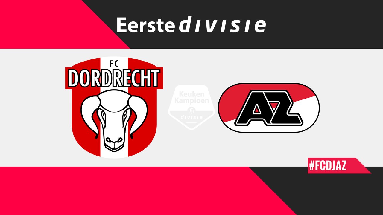 FC Dordrecht vs Jong AZ poster