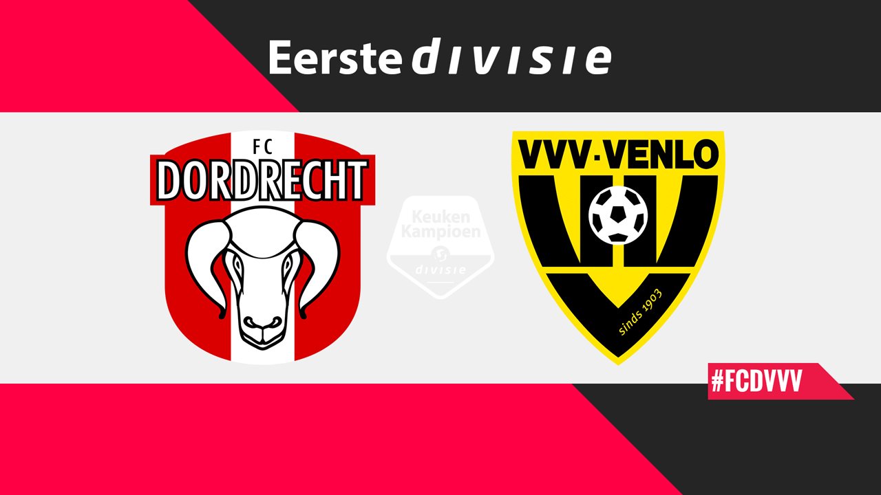 FC Dordrecht vs VVV-Venlo poster