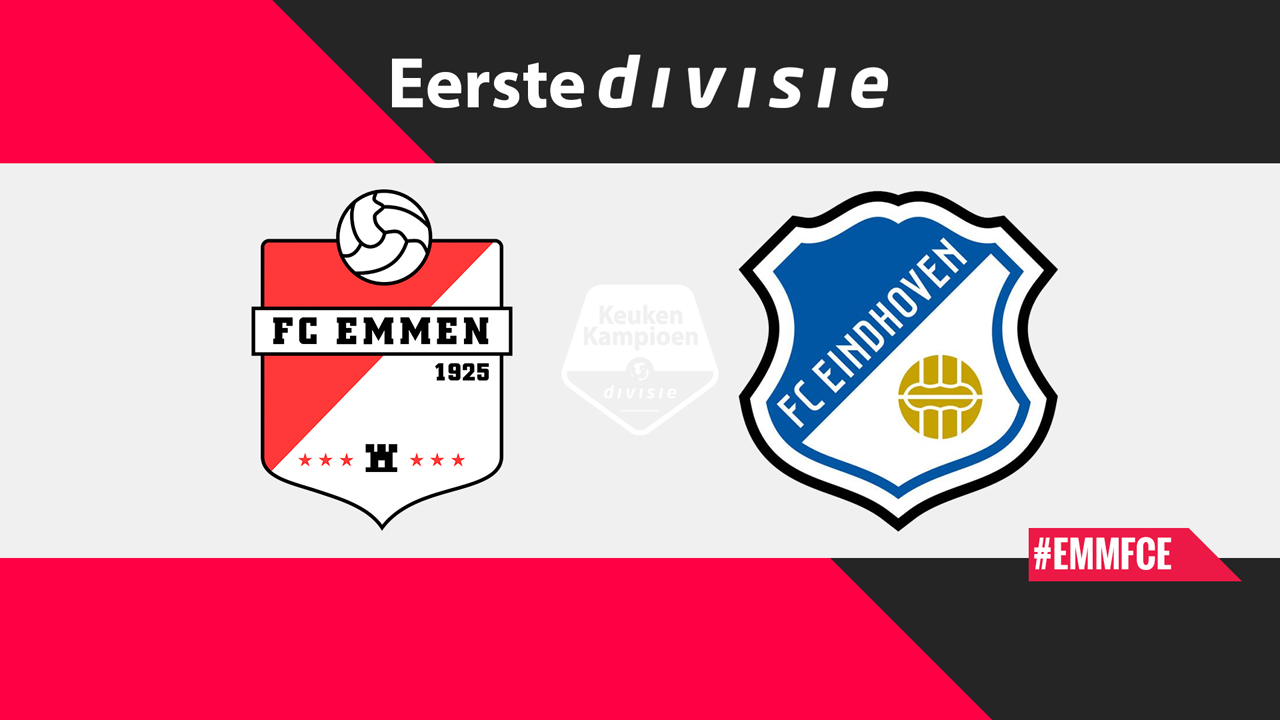 FC Emmen vs FC Eindhoven poster FC Emmen vs FC Eindhoven poster