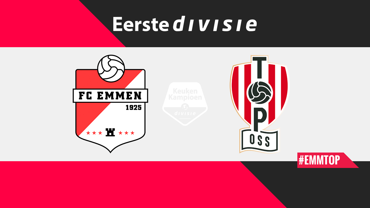 FC Emmen vs TOP Oss poster