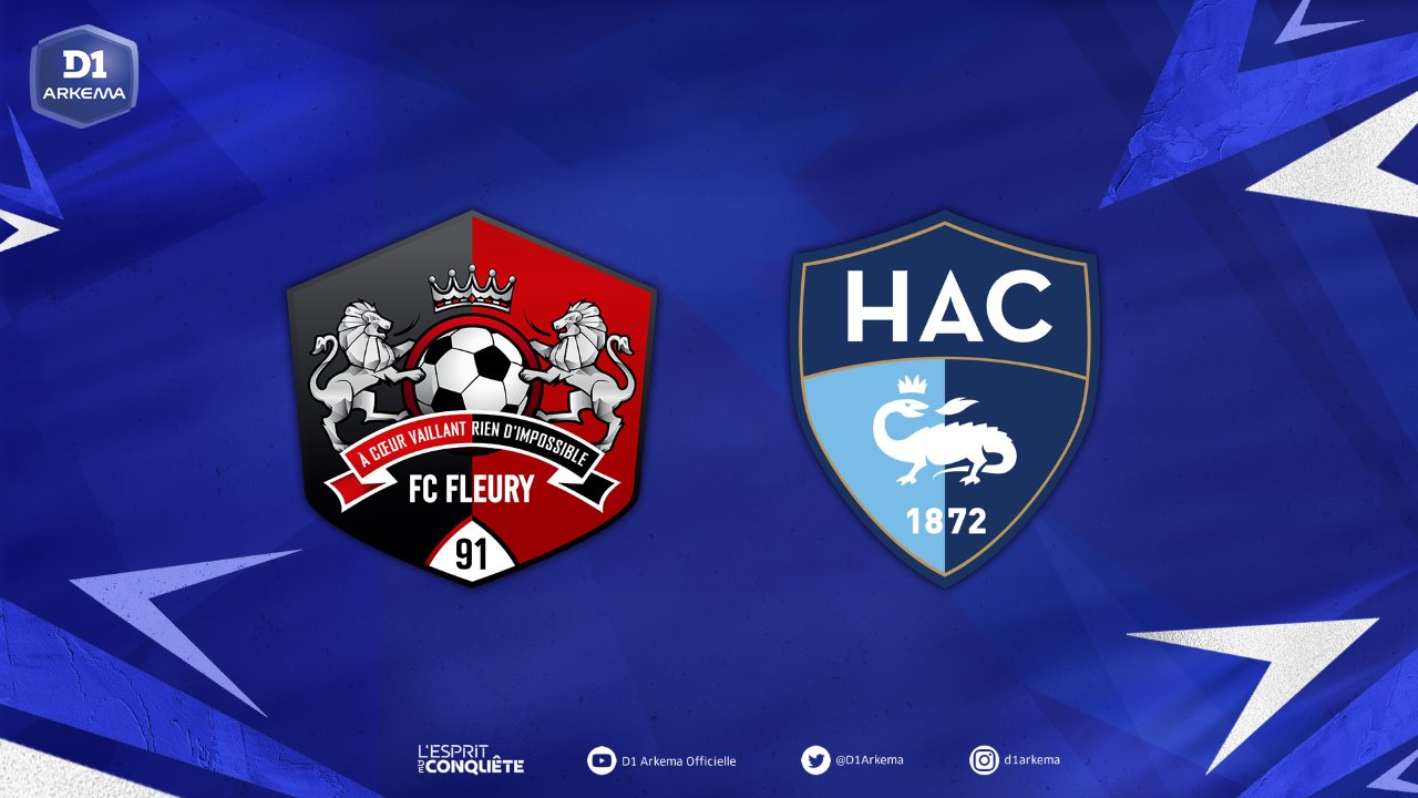 FC Fleury 91 Women vs Le Havre Women poster