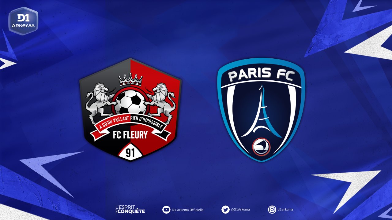 FC Fleury 91 Women vs Paris FC Women poster
