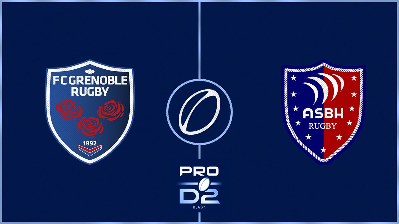 FC Grenoble vs Béziers poster