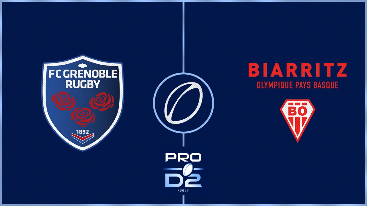 FC Grenoble vs Biarritz Olympique poster