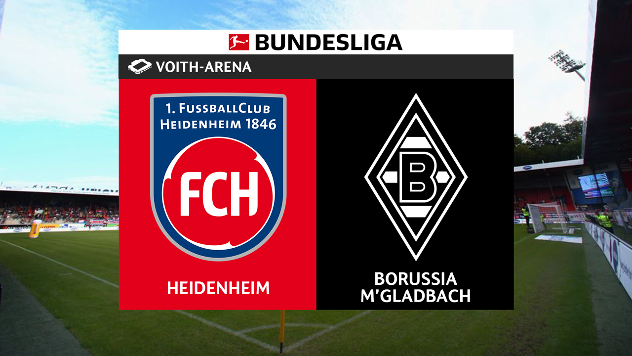 FC Heidenheim vs Borussia Mönchengladbach poster