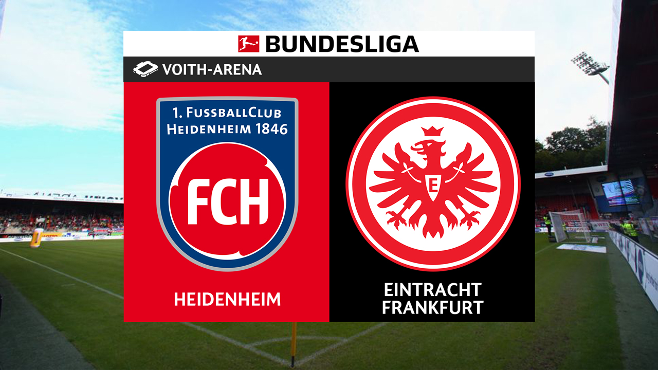FC Heidenheim vs Eintracht Frankfurt poster