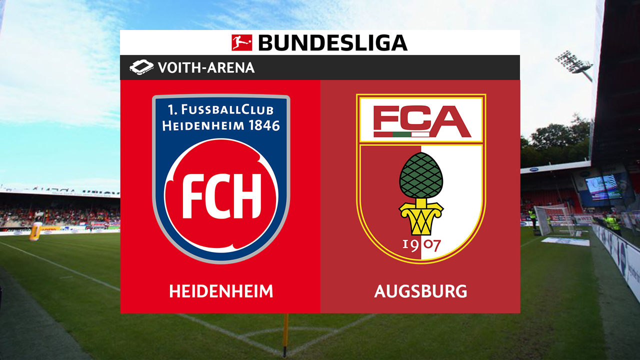FC Heidenheim vs FC Augsburg poster FC Heidenheim vs FC Augsburg poster