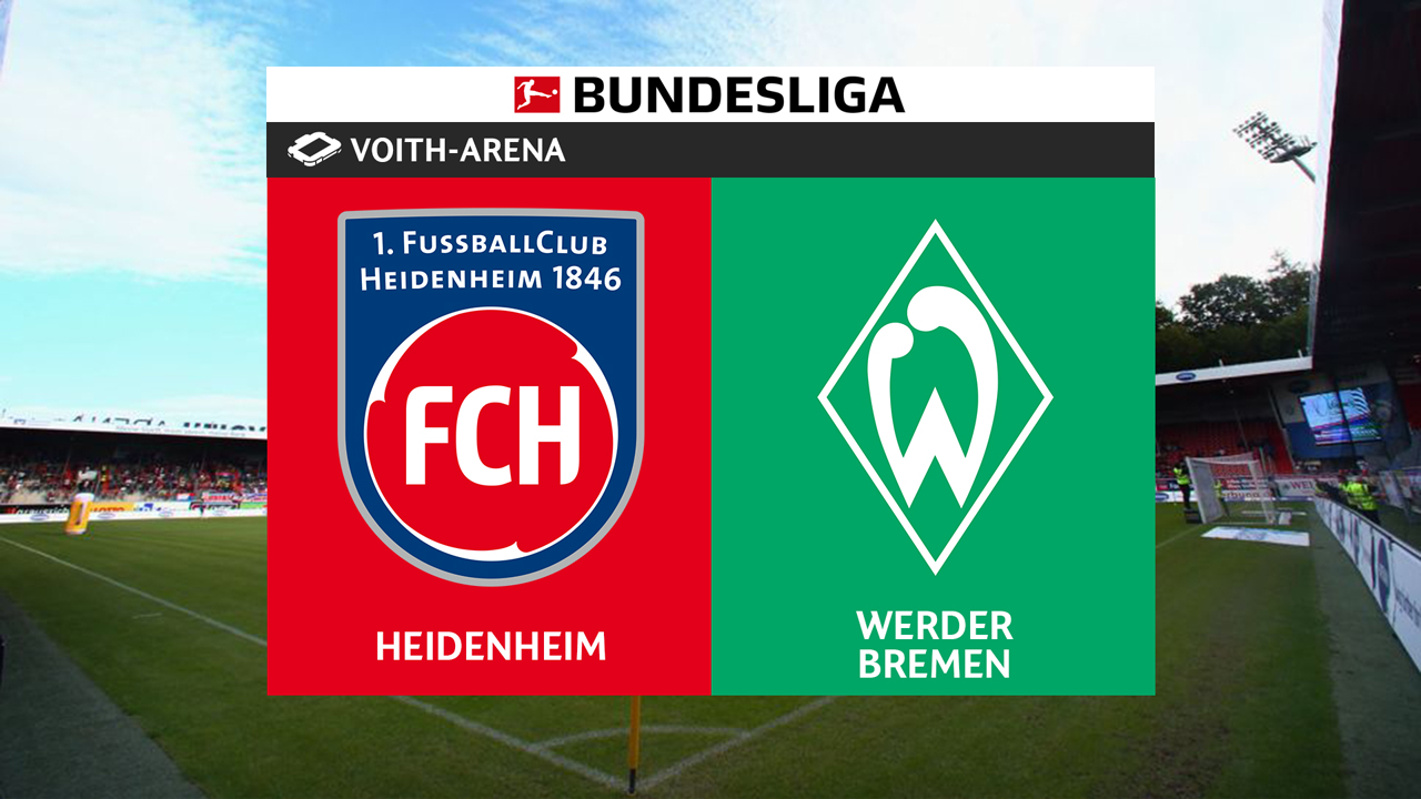 FC Heidenheim vs Werder Bremen poster