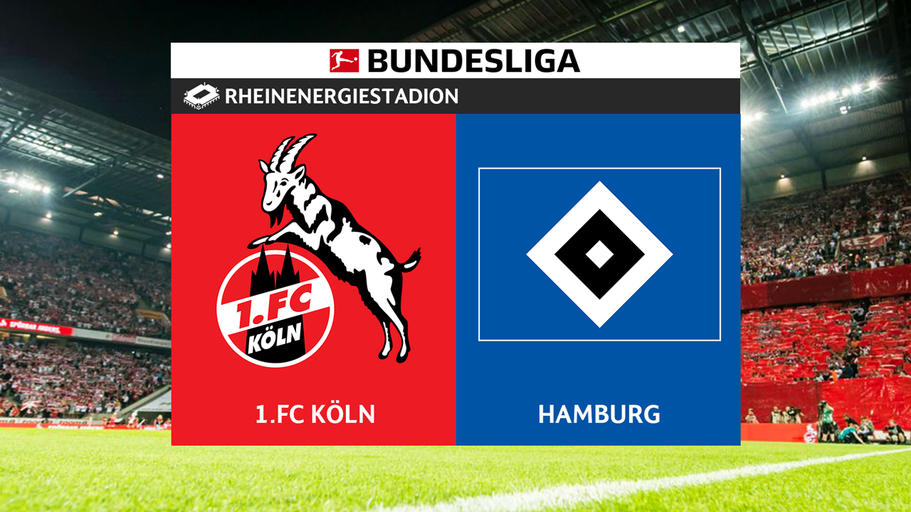 FC Köln vs Hamburg poster