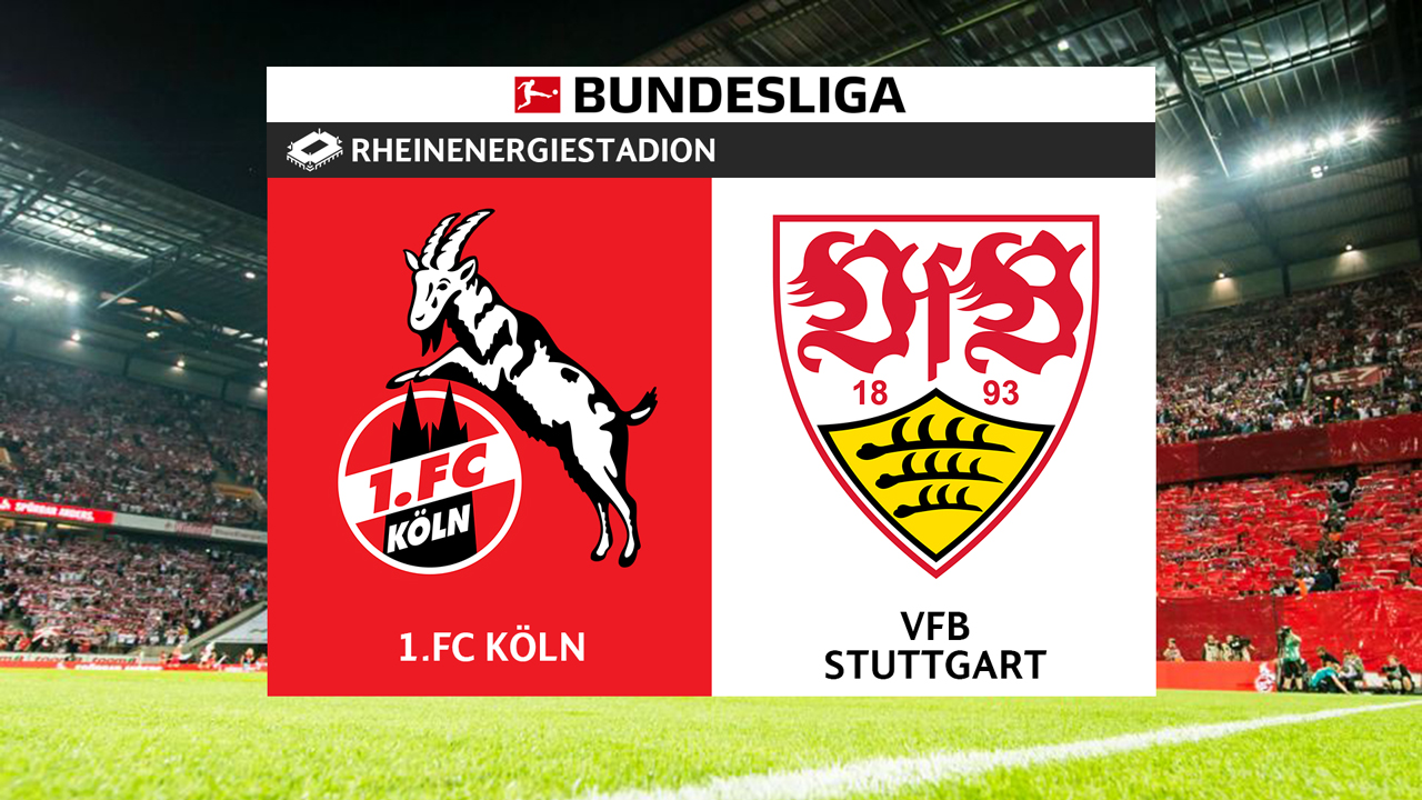 FC Köln vs Stuttgart poster FC Köln vs Stuttgart poster