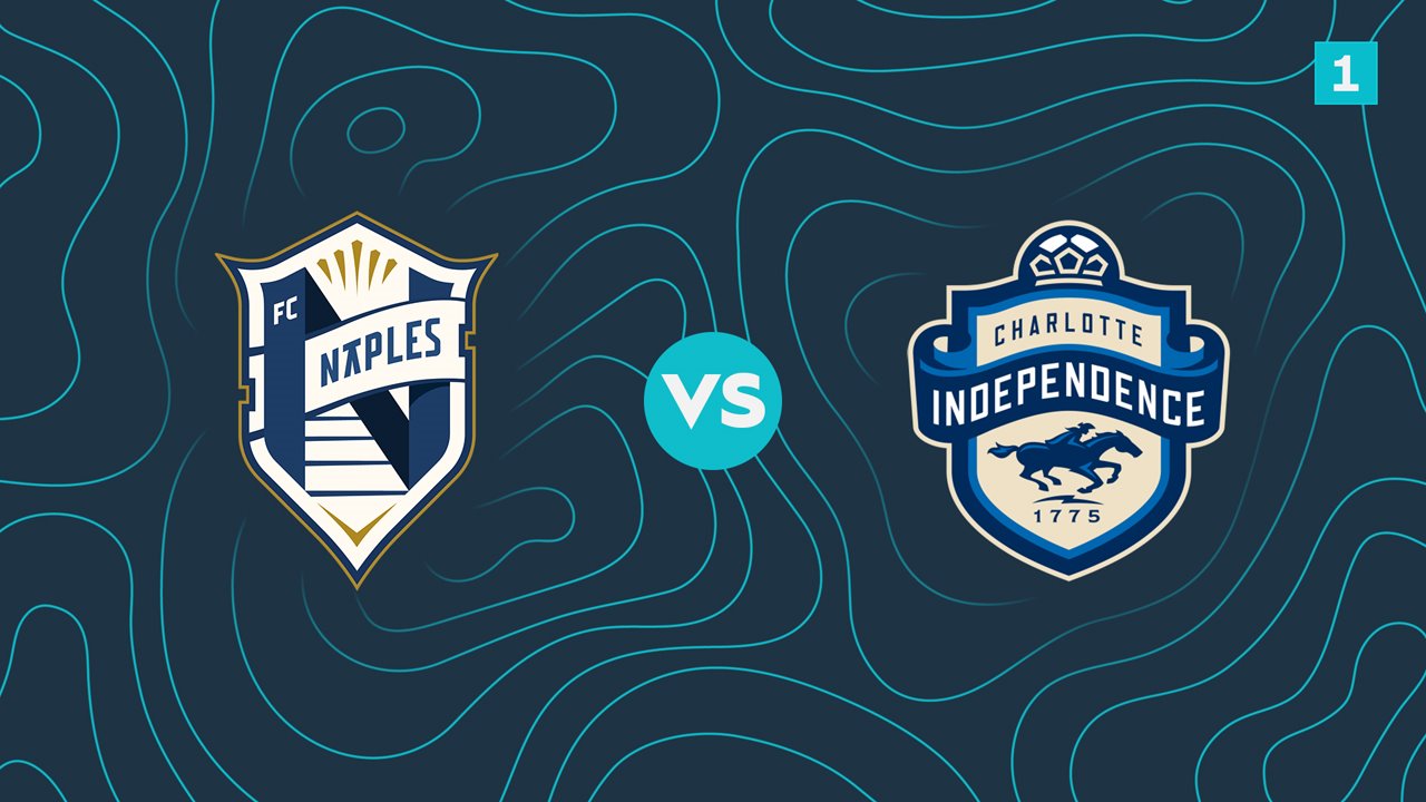 FC Naples vs Charlotte Independence poster
