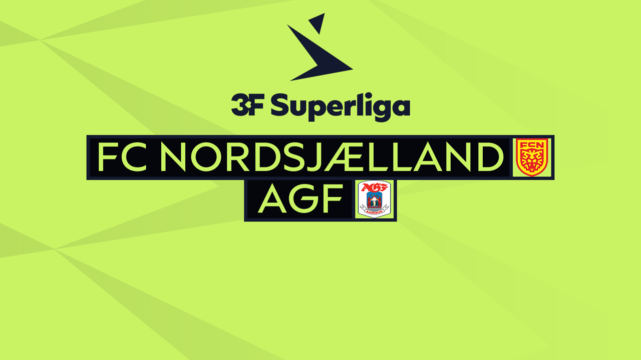 FC Nordsjælland vs AGF Aarhus poster FC Nordsjælland vs AGF Aarhus poster