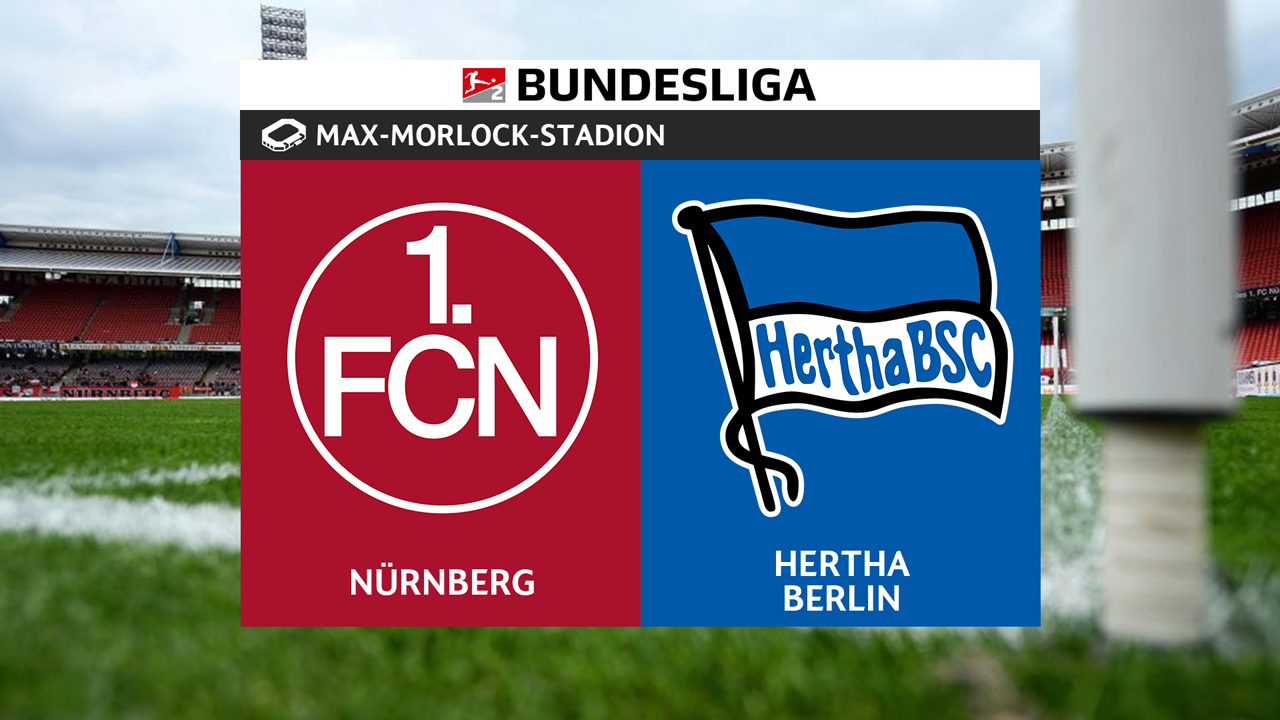 FC Nürnberg vs Hertha poster FC Nürnberg vs Hertha poster