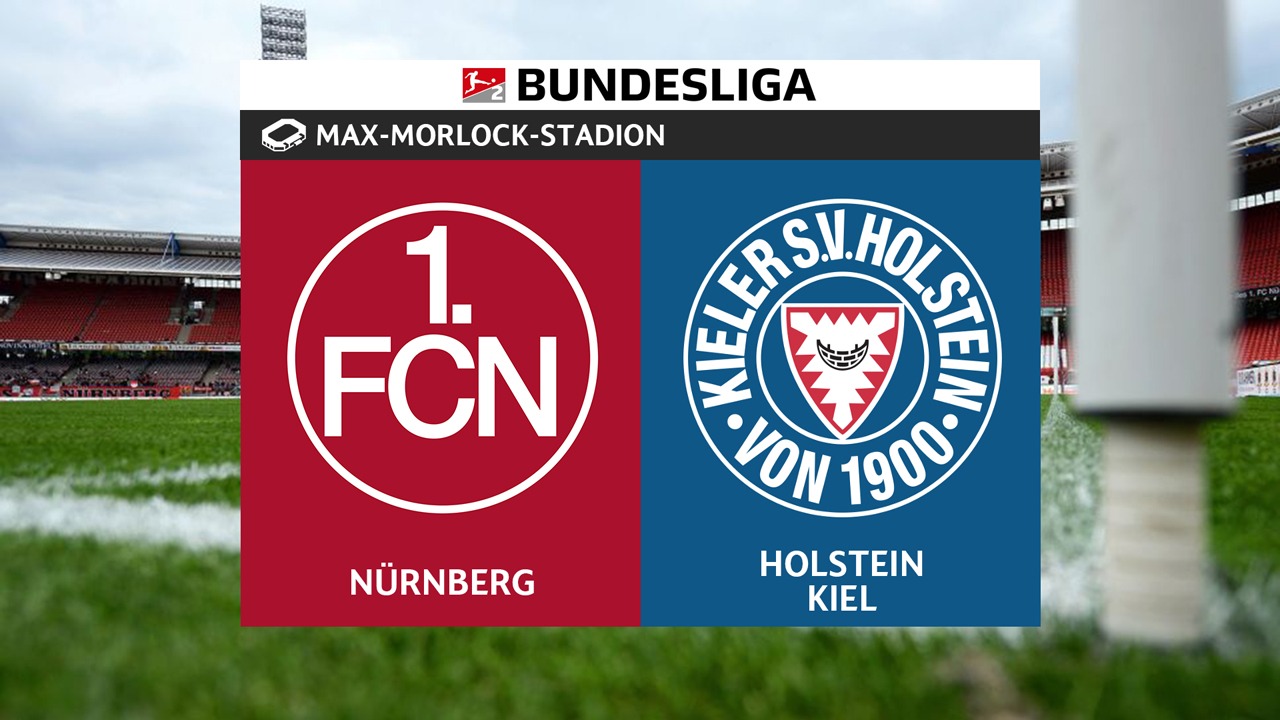 FC Nürnberg vs Holstein Kiel poster