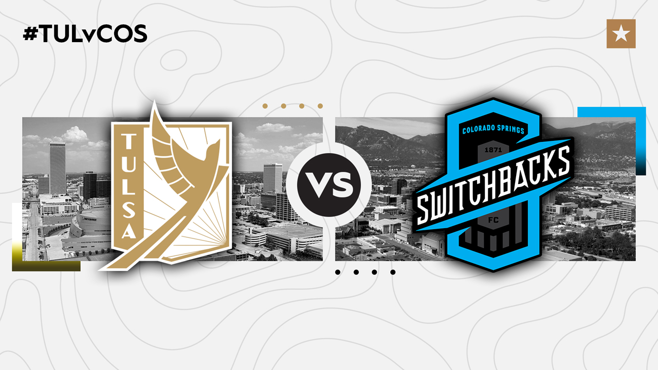 FC Tulsa vs Colorado Springs Switchbacks poster