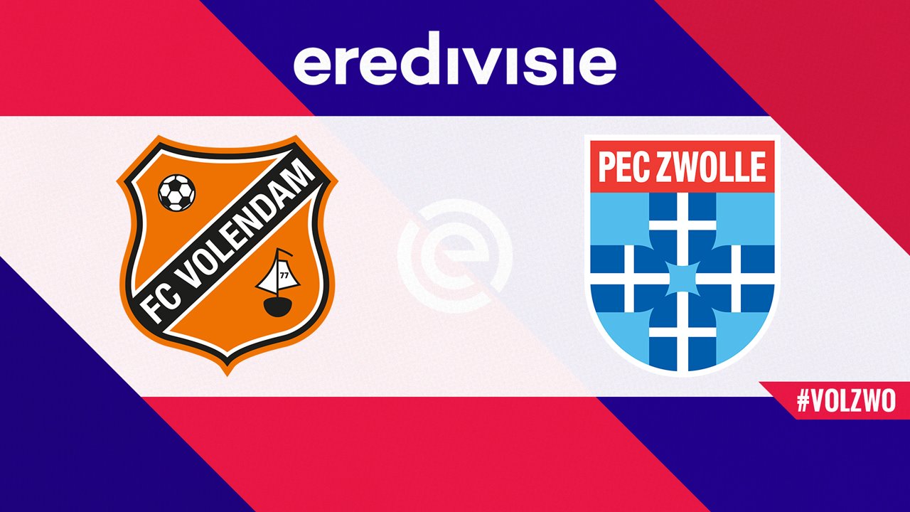 FC Volendam vs PEC Zwolle poster FC Volendam vs PEC Zwolle poster