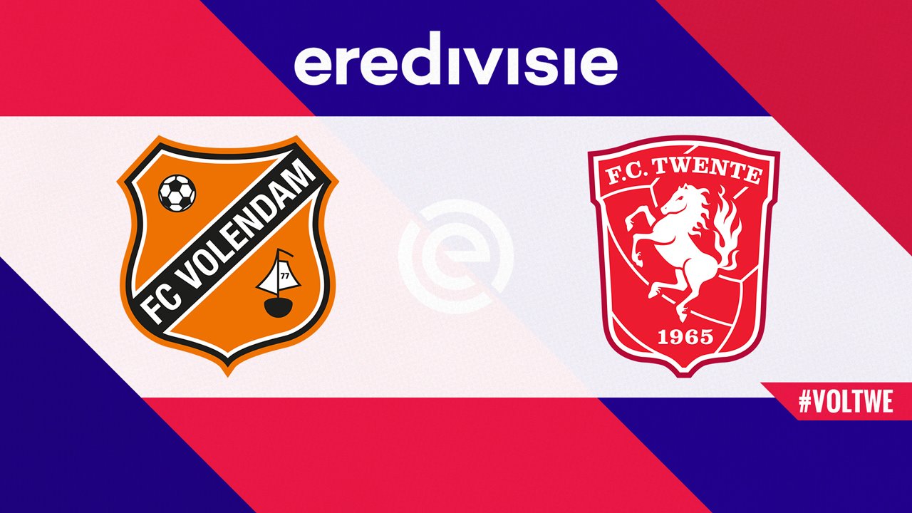FC Volendam vs Twente poster FC Volendam vs Twente poster