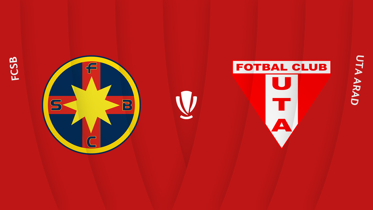 FCSB vs UTA Arad poster