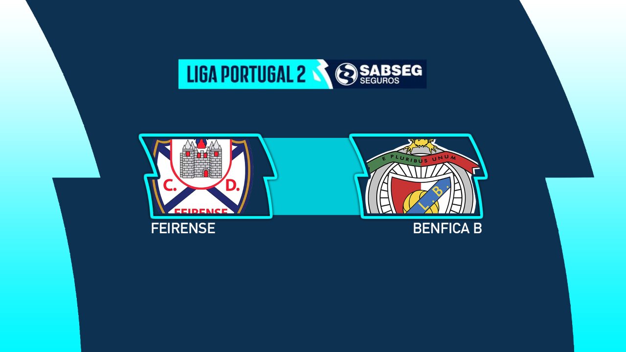 Feirense vs Benfica B poster