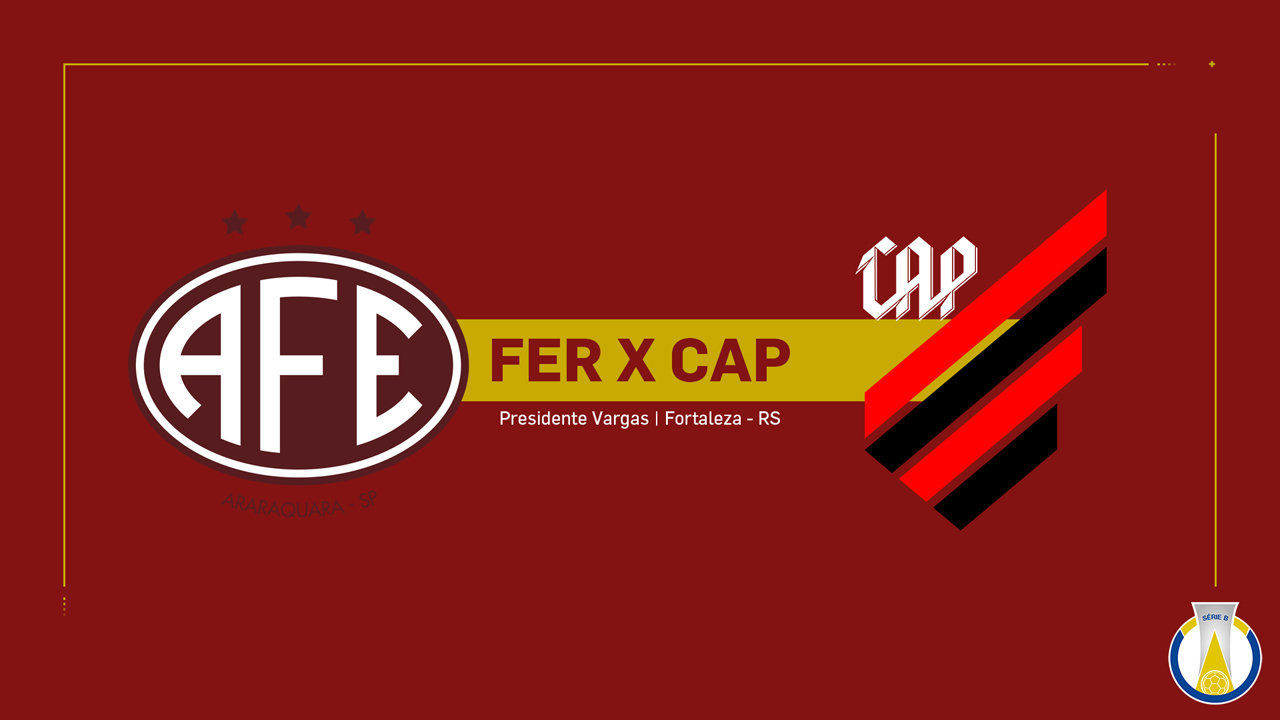 Ferroviária vs Athletico Paranaense poster Ferroviária vs Athletico Paranaense poster