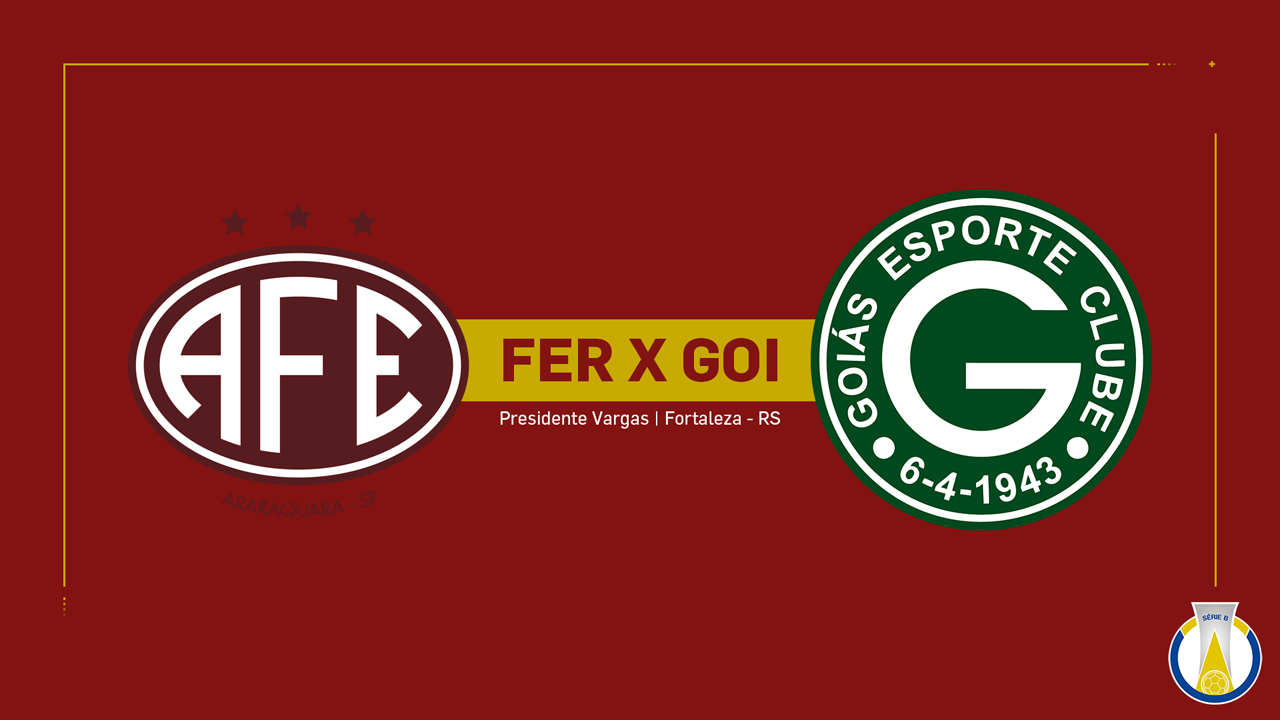 Ferroviária vs Goiás poster Ferroviária vs Goiás poster