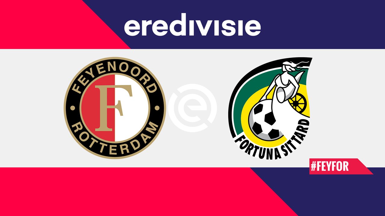 Feyenoord vs Fortuna Sittard poster
