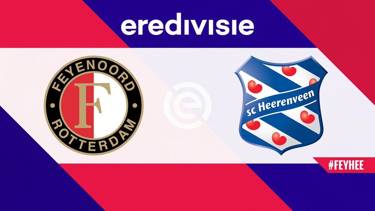 Feyenoord vs Heerenveen poster
