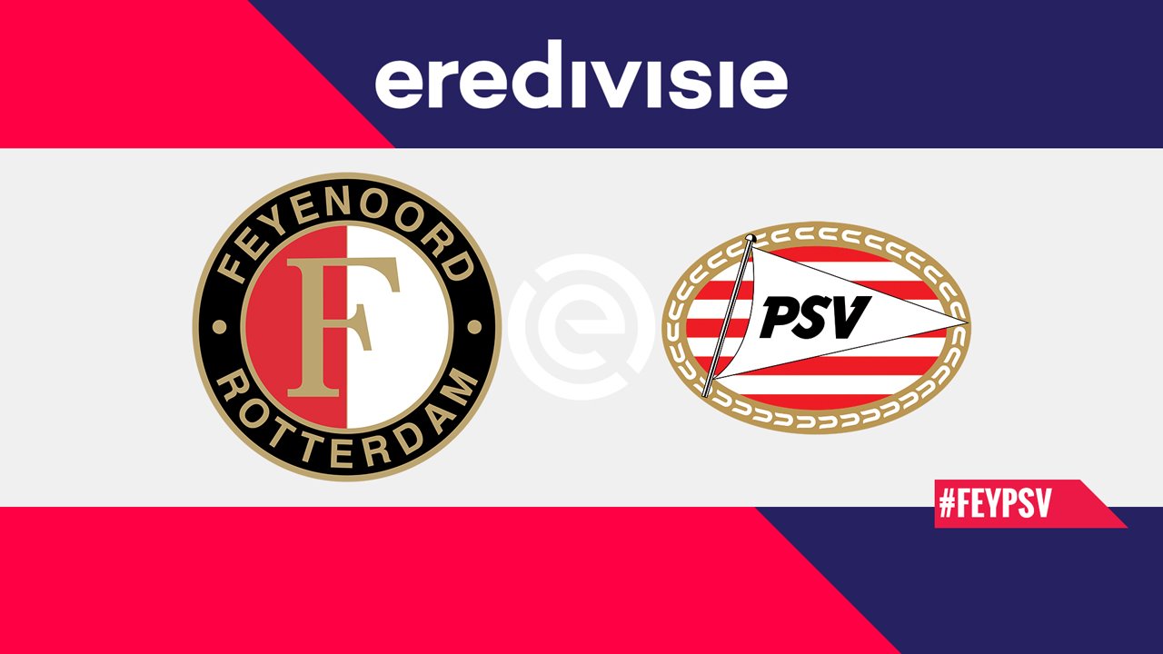 Feyenoord vs PSV Eindhoven poster